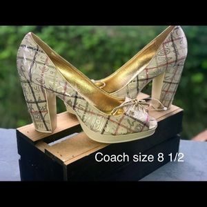 Coach heels